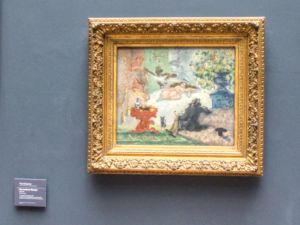 Cézanne - whose paintings we saw at Auvers-sur-Oise.