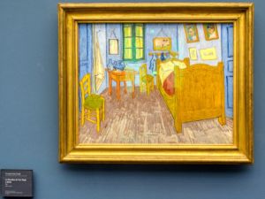 Van Gogh - his room at Arles, high on our bucket list, perhaps we'll get there in 2020.