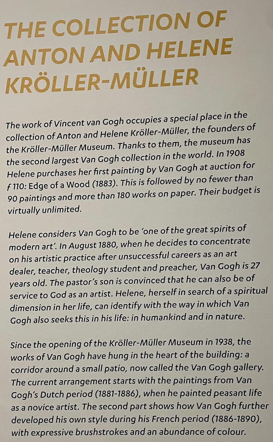 Background to the collection