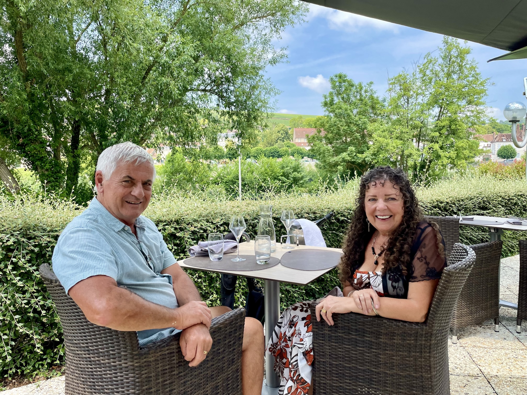 Overlooking the River Yonne