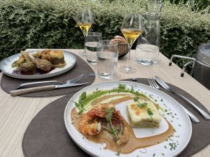 Main course - Lamb three ways and seafood