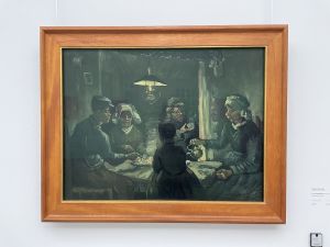 'The potato-eaters' (1885) - van Gogh (first version).