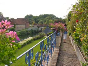 View down the Somme towards the bridge and Catharina beyond.