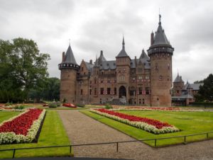 View from the formal gardens