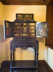 An ornate set of drawers