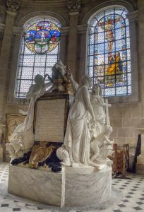 The Tomb of Louis, Dauphin of France and Marie-Josèphe of Saxony the parents of Louis XVI, Louis XVIII, and Charles X