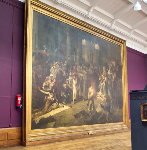 Louis Gallait: La peste à tournai en 1092
